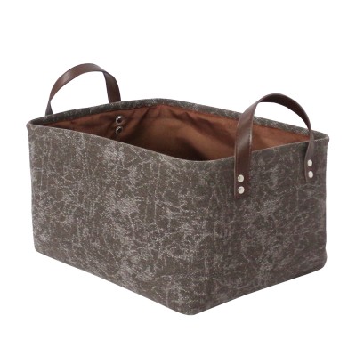 cheap wash leather bag underwear hanging storage home organization Fabric Storage laundry basket